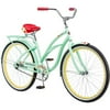 26" Schwinn Delmar Women's Cruiser Bike, Mint/Yellow
