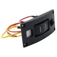 thumbnail image 2 of Panel de interruptor de encendido-apagado-encendido Soledad impermeable 12V 24V con disyuntor de 20A, 2 of 10