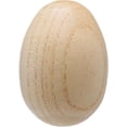 thumbnail image 2 of Instrument de Percussion Musical en Bois Naturel pour Enfants en Forme d'Œuf 2 Pcs, 2 of 5