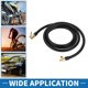 thumbnail image 2 of 1pc 62.99inch 8mm ID Tubo de extensión para inflador de neumáticos de goma negra para automóvil, motocicleta, bicicleta, 2 of 6
