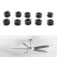 thumbnail image 1 of Ceiling Fan Damper Replacement, Rubber Fan Sealing Gaskets, Vintage Rubber Grommets with High Elasticity for Ceiling Fans Wiring Cables Metal Plates, 1 of 7