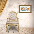 thumbnail image 3 of Bolokofsky, Ronald 32x18 Gold Ornate Wood Framed with Double Matting Museum Art Print Titled - Mid Century Expressionism 210, 3 of 4
