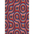 thumbnail image 1 of Ahgly Company Indoor Rectangle Patterned French Lilac Purple Abstract Area Rugs, 8' x 12', 1 of 6