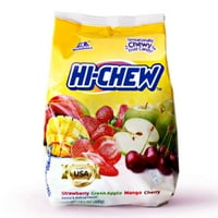 Hi-Chew, Assorted Chewy Fruit Candy, 14 Oz