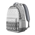 thumbnail image 2 of Retro Boho Chic Backpack - Fits 17 Inch Laptop & Notebooks | Heavy Duty Tribal Design, Water-Resistant Fabric for School, Commuting & Adventures, 2 of 6