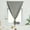 Gray, variant on Ohmyroo No Drill Blackout Curtain 47x78 Inch, Removable Stick-on Privacy Blind for Bedroom and Living Room, Multicolor