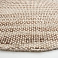 thumbnail image 3 of SAFAVIEH Natura Elias Distressed Area Rug, Natural/Beige, 6' x 6' Round, 3 of 8