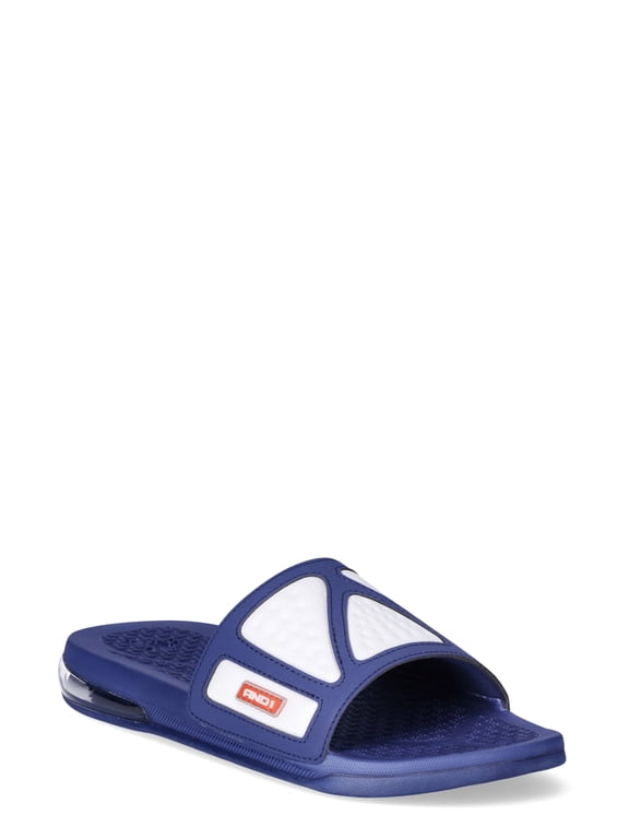 Mens Athletic Air Bubble Slide Sandals