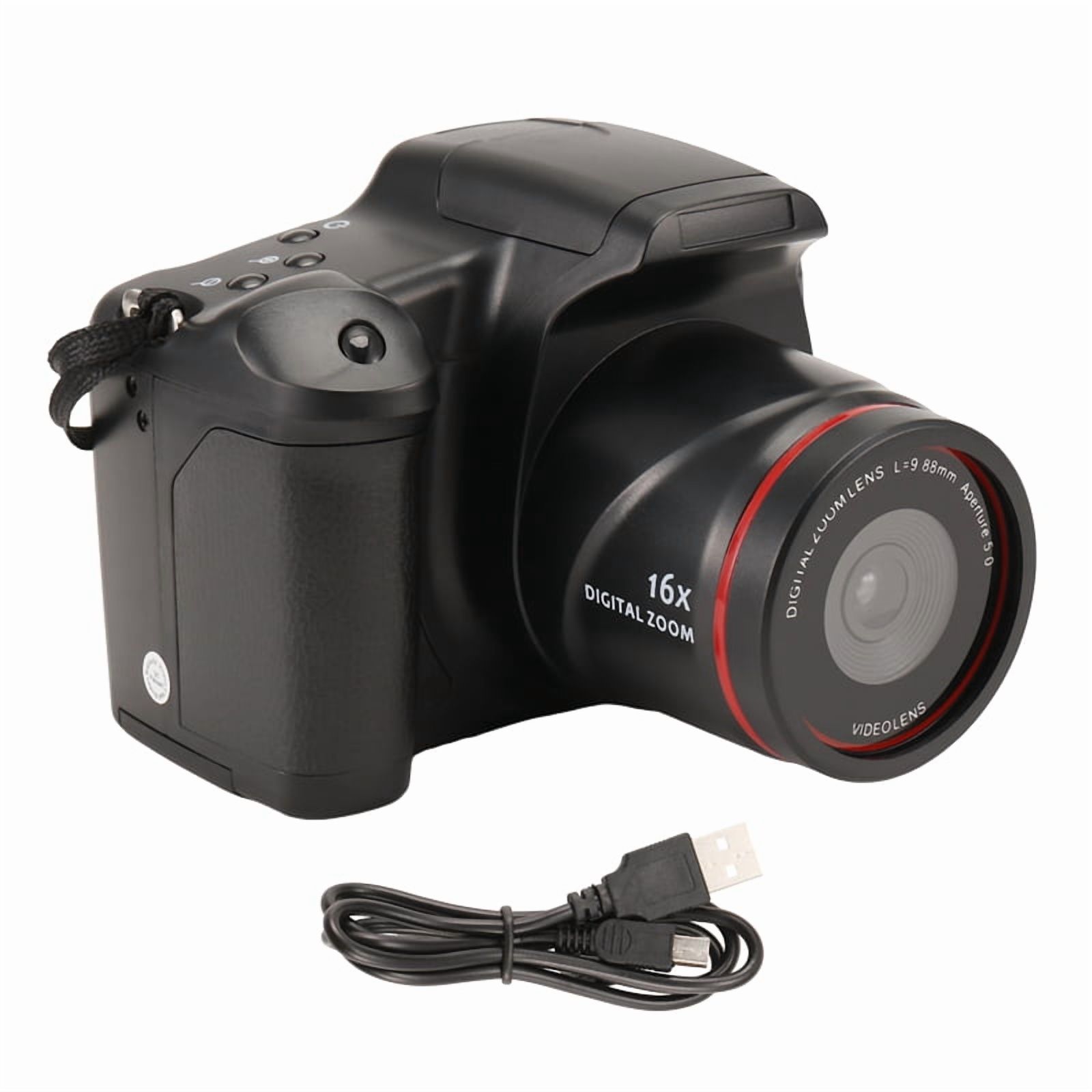 Digital Camera Vlog Camera Photography 16X Digital Zoom 720P HD SLR Camera Anti-Shake y14201