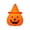 B007- Orange (C Style), variant on Halloween Party Decorations, Pumpkin Night Light, Halloween Home Decor Indoor, Halloween Desk Decorations, Small 4X3 Inch Glowing White Pumpkin Skeleton Ghost Figurine Night Lamp,