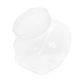 thumbnail image 2 of Clear Plastic Wide Mouth Candy Jar with Lid – Leakproof Storage Container for Snacks, Dog Treats, Crafts, and Sewing Supplies – Transparent Easy Pour, 2 of 4
