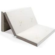 Milliard Tri Folding Mattress with Washable Cover Space Saver Single Size (75 inches x 25 inches x 4 inches)