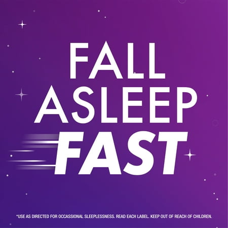 Vicks ZzzQuil Nighttime Sleep Aid Tablets, Diphenhydramine HCI 25mg Sleeping Pills, 24 Count