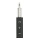 thumbnail image 4 of ABS negro Clip de cuello exquisito compacto ligero 3.5AUX 2 en 1 llamada General auricular altavoz de coche receptor de Audio Bluetooth, 4 of 5