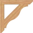 thumbnail image 3 of Ekena Millwork 5 1/2"W x 44"D x 44"H Funston Slat Smooth Bracket, Western Red Cedar, 3 of 4