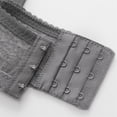 thumbnail image 6 of kamemir Minimizer Bras for Women Women's Bralette Wireless Padded Bra Top Sexy Everyday Basic Deep V-Neck Grey,46, 6 of 6