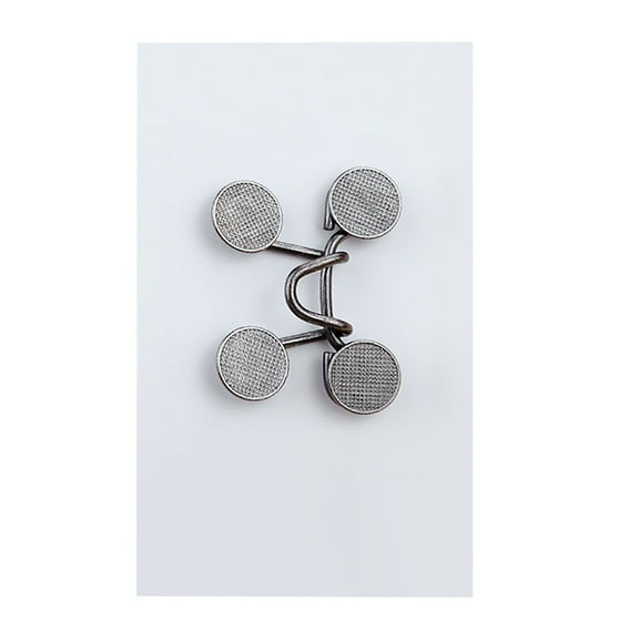 DIY Knitting Adjustable Pant Waist Tightener Button Clips for Jeans - No Sewing Required Easy Installation Solution for Fit