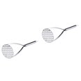 thumbnail image 1 of 2 Count Potato Kitchen Products Materials Ricer Stainless Steel Masher Fruit Juice Extractor and Vegetables, 1 of 6