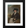 thumbnail image 2 of Francis Wheatley 14x18 Black Modern Framed Museum Art Print Titled - Captain Stevens, 2 of 5