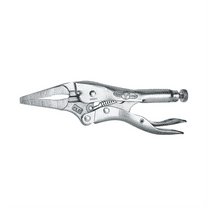 Irwin/Hanson 4LN Vise-Grip Long Nose Locking Pliers w/ Wire Cutters - 4"