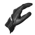 thumbnail image 3 of Men's Premium Leather Street Motorcycle Protective Cruiser Biker Gel Gloves, 3 of 6
