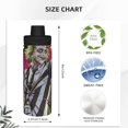 thumbnail image 4 of Beetlejuice Sports - Botella de agua aislada de acero inoxidable, portátil, para exteriores, para viajes, fitness, estudiantes, talla única., 4 of 7