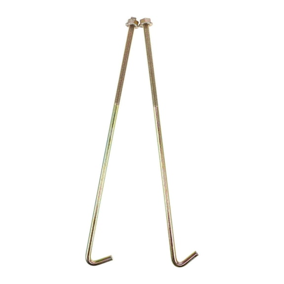 Golden Aluminum Alloy Battery Hold Down Hooks for Home Use with Secure Fastening and Antivibration