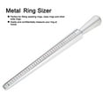 thumbnail image 2 of Professional UK Ring Mandrel Sizer, Women Men Finger Ring Sizer Gauge/Ring Mandrel Sizing Measurement Stick Jewelry Size Measure Tool for Measuring UK A-Z (Rod), 2 of 5