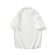 thumbnail image 3 of Playera Elvqul Caballero Playa Manga Corta Liso Blanco con Solapa Abotonada Con Bolsillos, 3 of 3