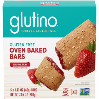 Glutino Gluten Free Toaster Pastry Frosted Blueberry 5Ct