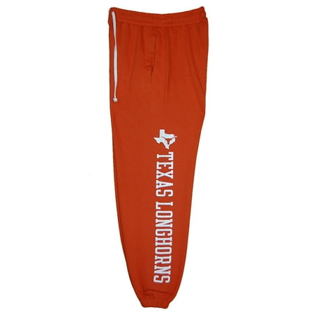 orange stacked sweatpants