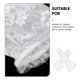 thumbnail image 3 of KAKOWELY 1Par White Lace Leg Warmers Con Detalles Delicados Para Combinar Con Vestimenta Lolita, 3 of 8