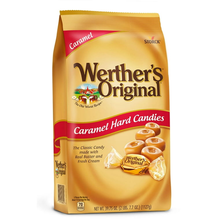 Werther s Original 34 oz Caramel Hard Candies Pack of 6 Made in Germany Walmart