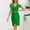 Green, variant on Njoeus Women's Summer V Neck Strappy Sleeve Bodycon Dress Ruched Wrap Wedding Guest Dresses for Women Sheath Casual Cocktail Party Work Dresses S-XXL