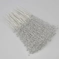 thumbnail image 3 of Visland 100 Stems Imitation Pearl Sticks Beaded String for Crafts Spray Beads Wire Stems DIY Accessories Garland Wedding Bridal Flower Bouquet Party Table Decor, 3 of 5