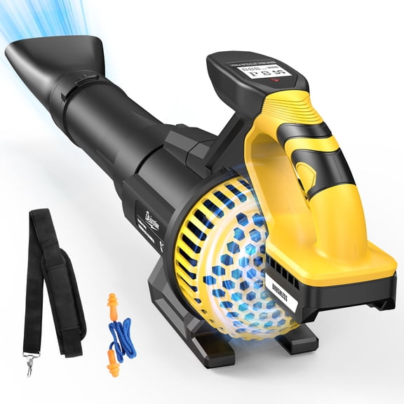 Cordless Leaf Blower Compatible with DEWALT 20V MAX Battery(Not Battery), 710 CFM 180 MPH 3 Speed Levels, for Lawn Care, Leaf Clearing and Patio Cleaning