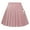 Pink, variant on Dressystar Womens Pleated Skirts Female a-Line Summer Basic Mini Dress School Girls Uniform