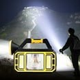 thumbnail image 1 of New Solar Portable Lamp Multi-functional Outdoor Searchlight Strong Light Large Capacity Long Battery Life Multi-light Source Camping Lamp, 1 of 9
