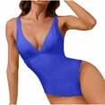 thumbnail image 7 of Bathing Suit for Women Wycnly Womens One-Piece Swimsuit Swimsuit for Women Summer Slim Fit Modest Swimwear with Chest Pad Ladies Girls Solid Sports Athletic Swimsuit, 7 of 7