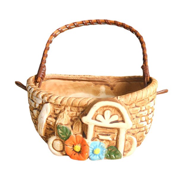 Maceta de cerámica estilo Creative Brown, 50 cm