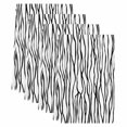 thumbnail image 2 of Black White Lines Kitchen Towels Set of 4, Retro Stripes Texture Minimalist Art Absorbent Dish Towels for Kitchen, Microfiber Hand Towel, Quick Drying Tea Towel for Cleaning Decorative Dishcloths, 2 of 7