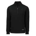 thumbnail image 2 of Men's Cutter & Buck Black New York Jets Primary Logo Roam Eco Recycled Quarter-Zip Pullover Top, 2 of 3
