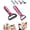 Pink 2Pcs, variant on Pet Pro Grooming Tool, Double Teeth Grooming Comb Kit for Dogs, Cat Deshedding Brush, Dog Rake Brush for Shedding, Cats Comb Undercoat Long Hair Knotter Remover (Blue Large)