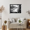 thumbnail image 4 of Historic Framed Print, Hull's Falls, Keene Valley, Adirondack Mountains, 17-7/8" x 21-7/8", 4 of 9