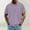 Gray2, variant on Klisyaur Mens Striped Blouses Short Sleeve Summer Ligthweight Casual Clothes Button Collared Tee Classic Tops