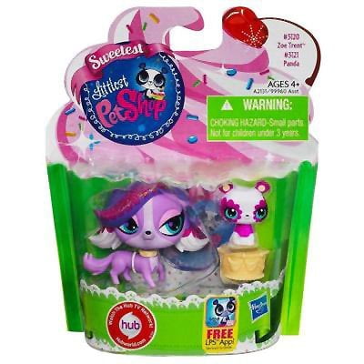 Littlest Pet Shop Sweetest Zoe Trent #3120 Panda #3121 | Walmart Canada