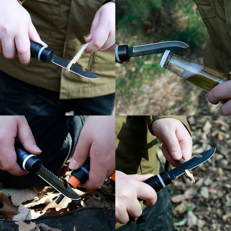 Ozark Trail 15.35 inch 30-in-1 Survival Kit, Aluminum Handle