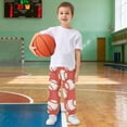 thumbnail image 6 of joogoo Baseball Red Boys' Sweatpants Jogger Pants 3T, 6 of 8
