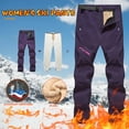 thumbnail image 2 of Women's Ski Pant, Snow Pants Clearance Women Removable Outdoor Pants Fleece Thickened Soft Ski Pants, 2 of 5