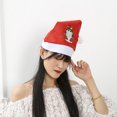 thumbnail image 6 of 1 Set Christmas Hat Animal Print Christmas Flavor Exquisite Workmanship Diamond Painting Kit Christmas Hat for Gift, 6 of 8